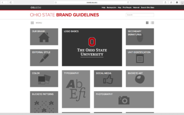 Ohio State Brand Guidelines