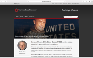 Buckeye Voices blog post